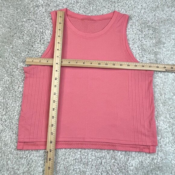 Lululemon Train To Be Tank Coral Pink - Picture 7 of 8